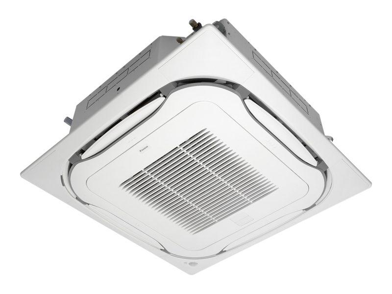 Внутренний блок кассетного типа Daikin FXFQ — четырёхсторонний обдув